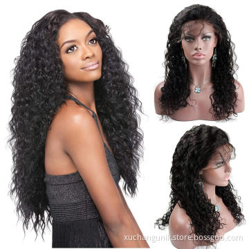Uniky Wigs Vendor Wholesale Cheap Natural Human hair Curly 13X4 13X6 Lace Front Womens Wigs 100% full lace human hair wig